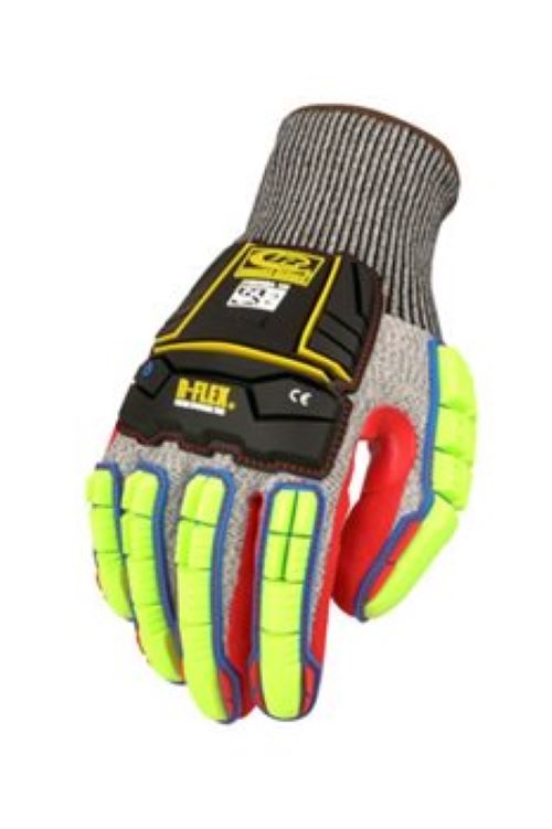 Ansell Ringers Gloves 065-10 RINGERS GLOVES 13 Gauge High Performance Polyethylene Cut Resistant Gloves With Nitrile Coating, Large