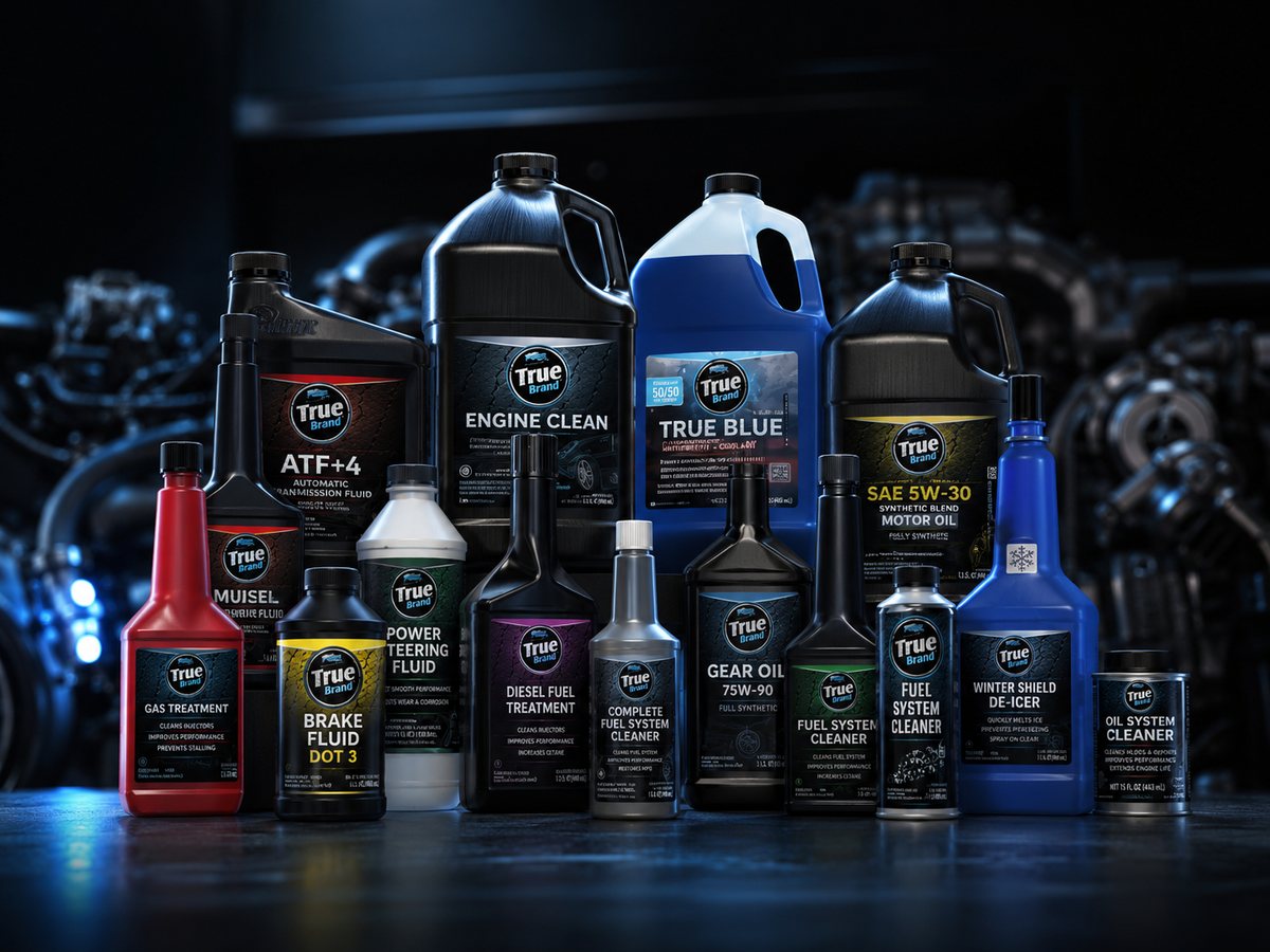 truebrand-hero-shot The True Brand line of automotive chemicals, additives, and fluids
